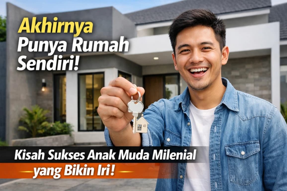Milenial Wajib Tahu! Tips Jitu Beli Rumah Impian Tanpa Pusing